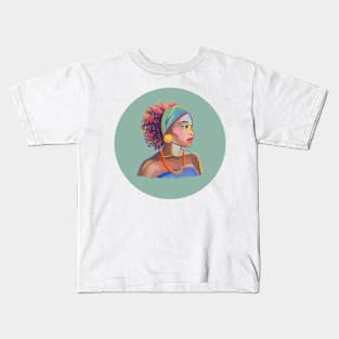 I AM WOMAN Kids T-Shirt